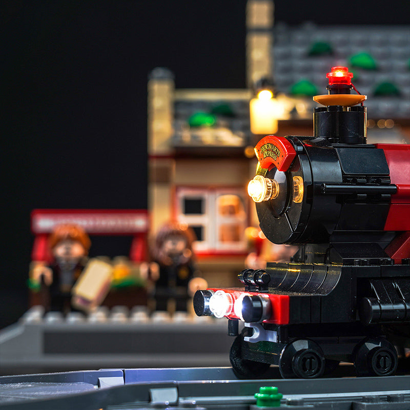 LED-Beleuchtungsset für LEGO® Harry Potter™ Hogwarts Express™ & Bahnhof Hogsmeade™ 76423 Fernbedienungs-Version