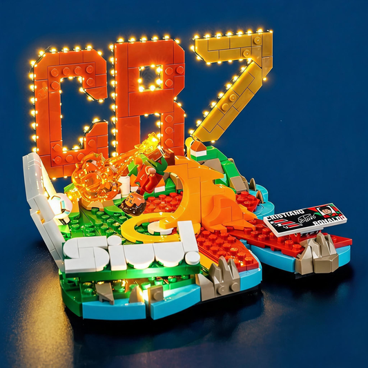 LED-Beleuchtungsset für LEGO® Editions Cristiano Ronaldo – Fußball-Highlights 43012 (Elite Edition)