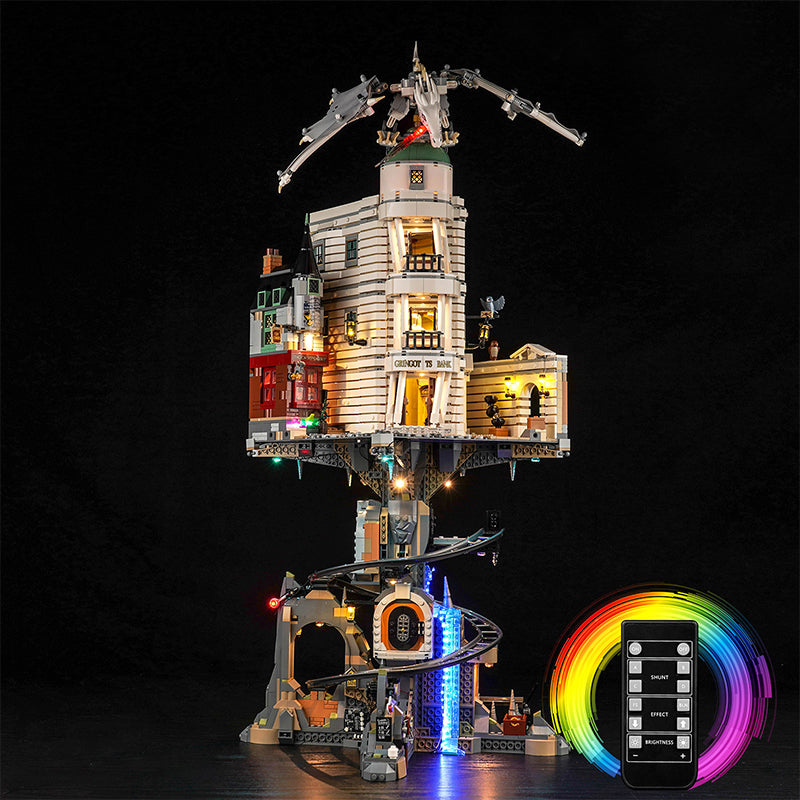 LED-beleuchtungsset für LEGO® Gringotts™ Wizarding Bank – Collectors' Edition 76417
