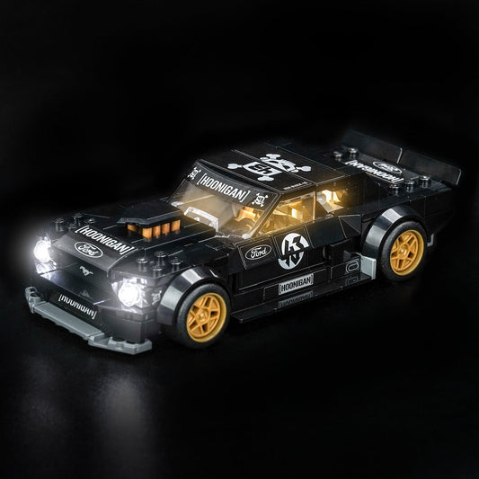 Bricklightlab LED-Beleuchtungsset für LEGO® Speed Champions Ken Block's '65 Ford Mustang Hoonicorn V1 (77262)