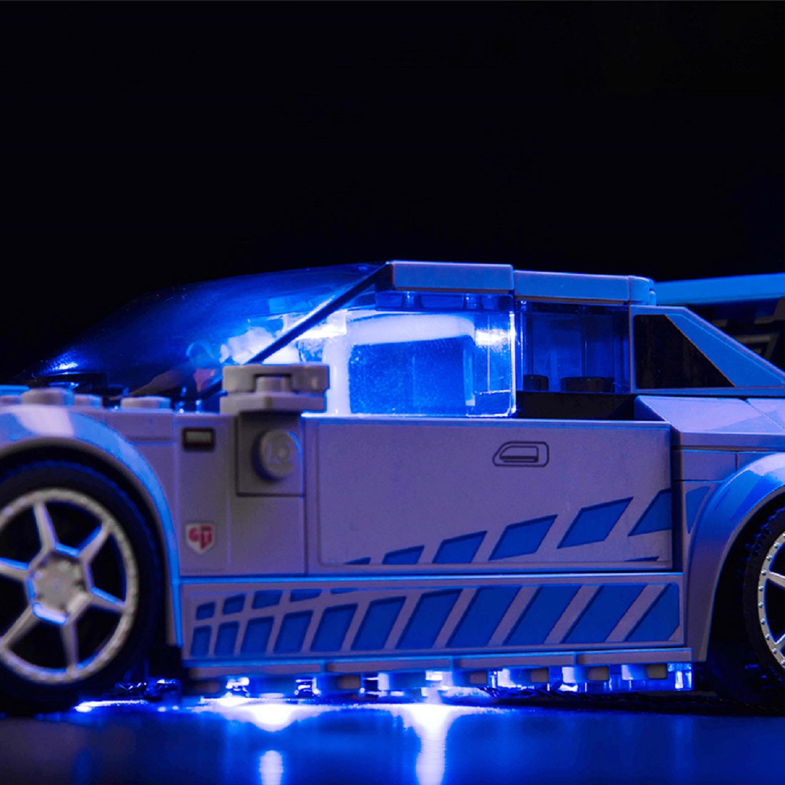 LED-beleuchtungsset für LEGO® 2 Fast 2 Furious Nissan Skyline GT-R (R34) 76917