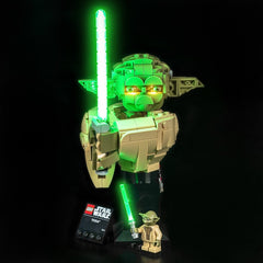 LED-belysningssæt til LEGO® Star Wars™ Yoda™ – 75438 (varmlys-version)