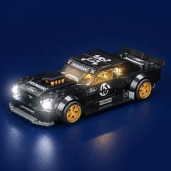 Bricklightlab LED-Beleuchtungsset für LEGO® Speed Champions Ken Block's '65 Ford Mustang Hoonicorn V1 (77262)