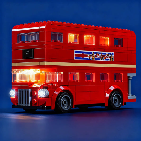 LED-Beleuchtungsset für den LEGO® London Bus – 40953 Fernbedienungs-Version