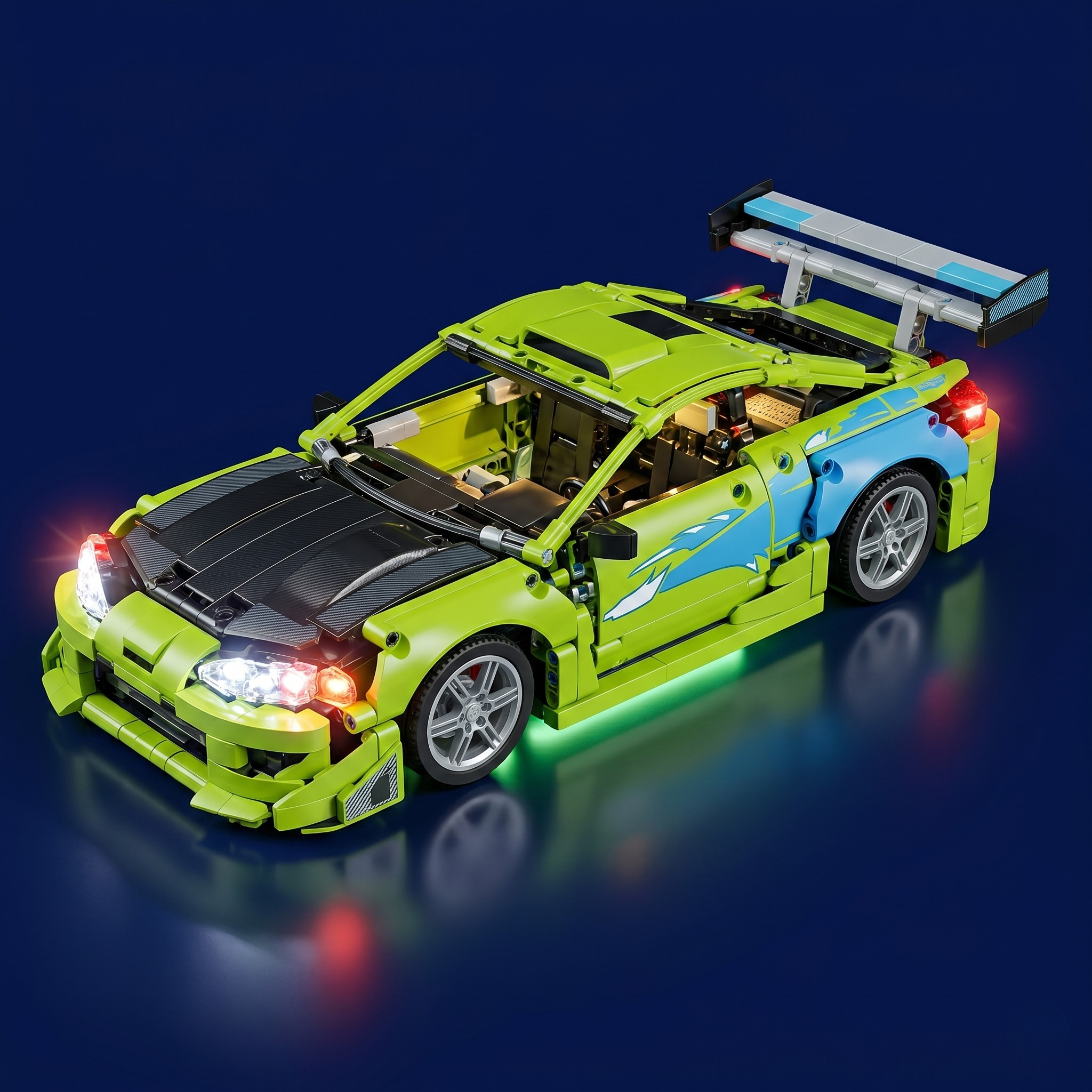 Bricklightlab Light Kit for LEGO Technic Fast and Furious Mitsubishi Eclipse Car 42229