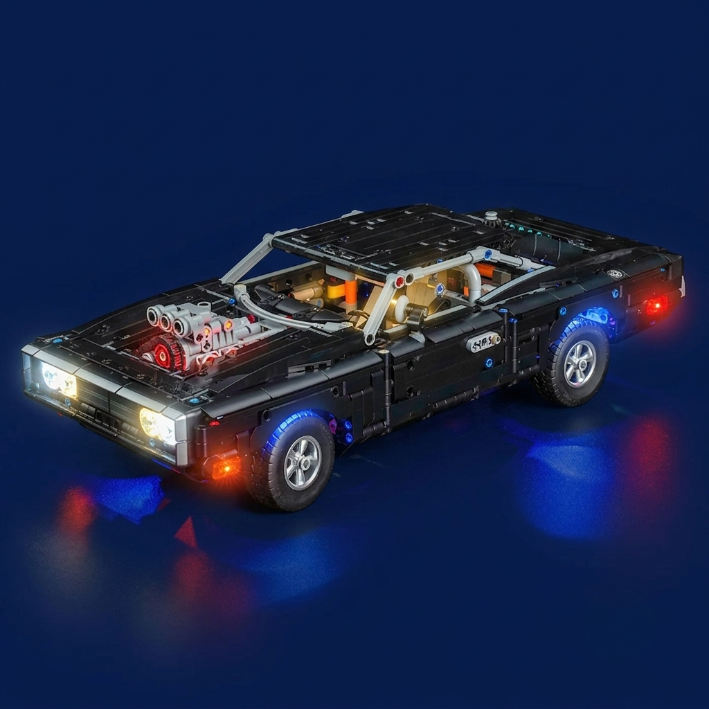 Kit luci LED per LEGO® Technic Fast and Furious Dodge Charger R/T Car 42231