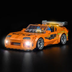 LED-Beleuchtungsset für LEGO® Speed Champions The Fast and The Furious Toyota Supra MK4 77260 (Elite Edition)