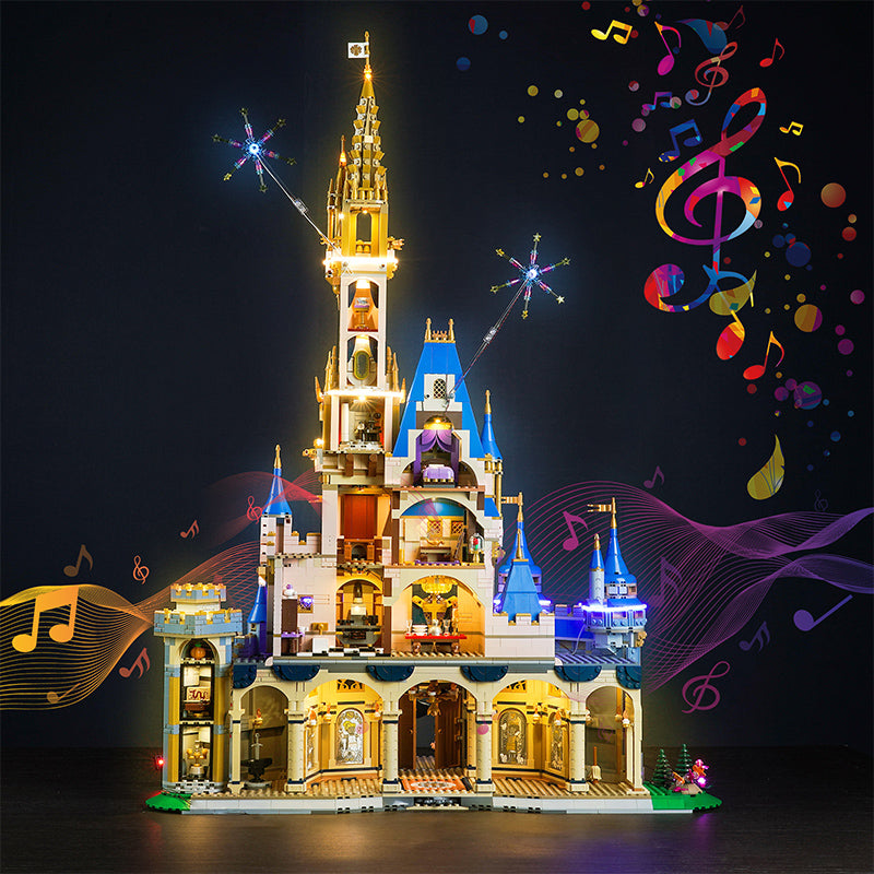 LED-beleuchtungsset für LEGO® Disney Castle 43222