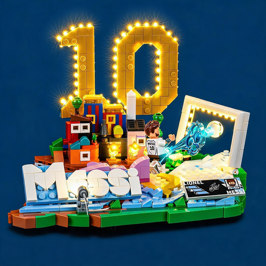 LED-Beleuchtungsset für LEGO® Editions Lionel Messi – Fußball-Highlights 43011 (Elite Edition)