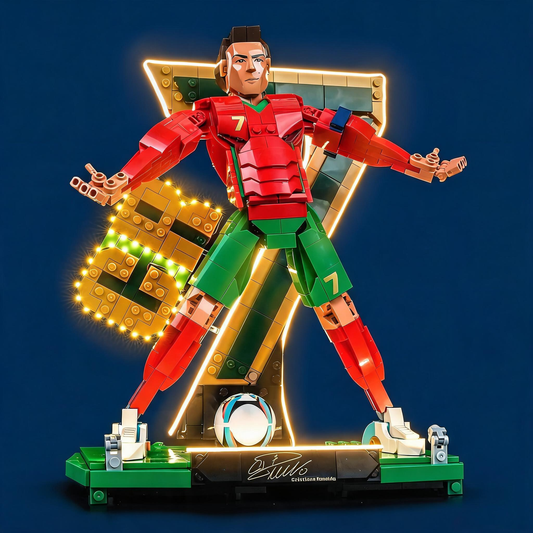 Kit de iluminación LED para LEGO® Editions Cristiano Ronaldo – Leyenda del Fútbol 43016 (Edición GOAT)