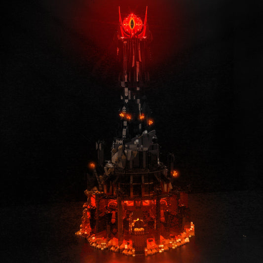 LED-Beleuchtungsset für LEGO® Icons Der Herr der Ringe: Barad-dûr (10333)
