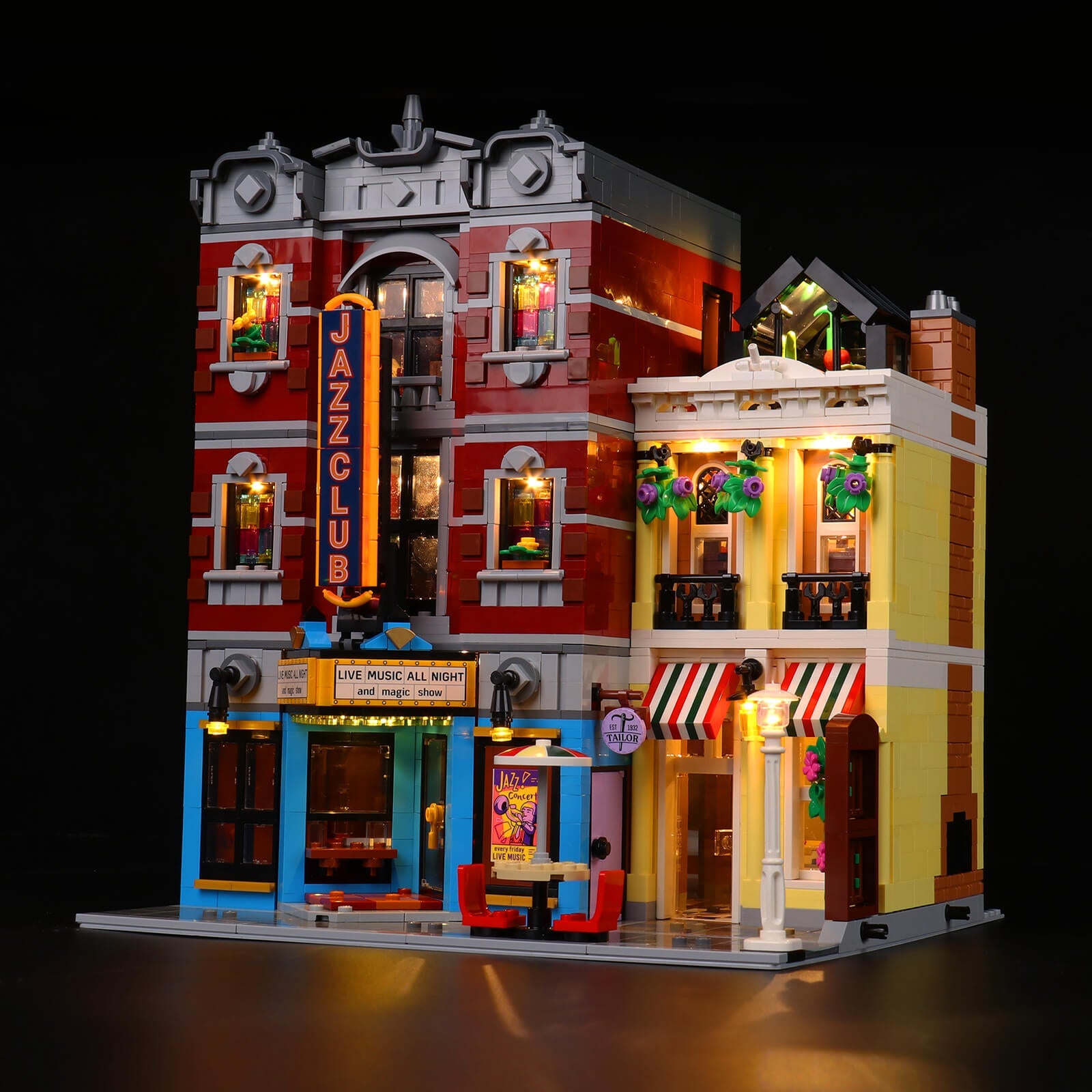 LED-beleuchtungsset für LEGO® Jazz Club 10312