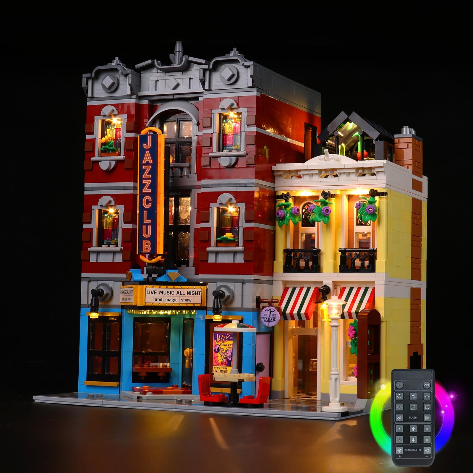 LED-beleuchtungsset für LEGO® Jazz Club 10312