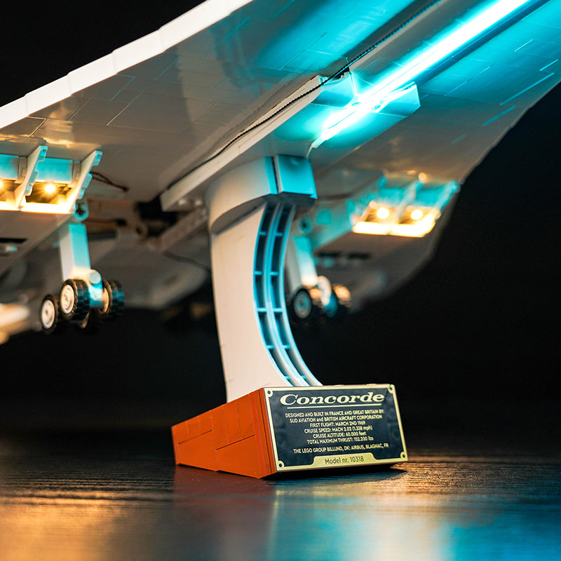 LED-beleuchtungsset für LEGO® Concorde 10318