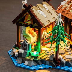 LED-beleuchtungsset für LEGO® Viking Village 21343