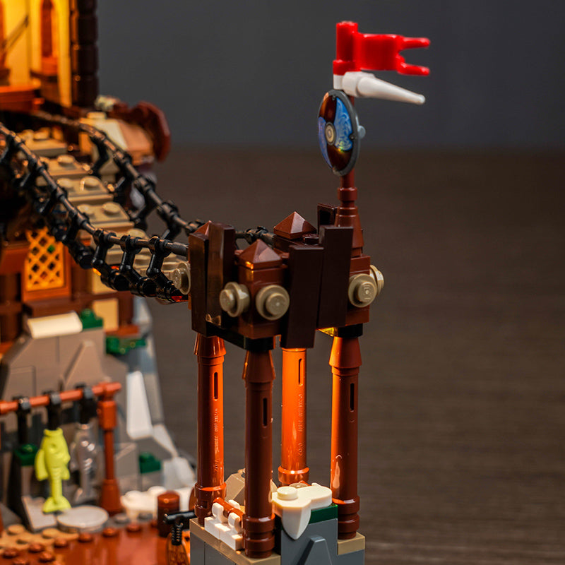 LED-beleuchtungsset für LEGO® Viking Village 21343