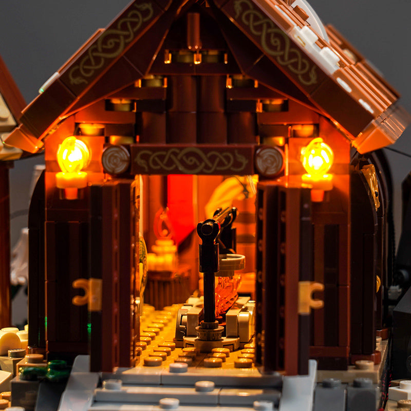 LED-beleuchtungsset für LEGO® Viking Village 21343