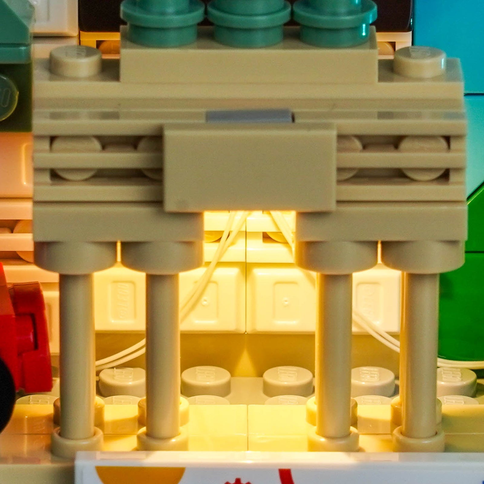 Set di Illuminazione LED per LEGO® Cartolina dalla Germania – 40954 Versione con Telecomando