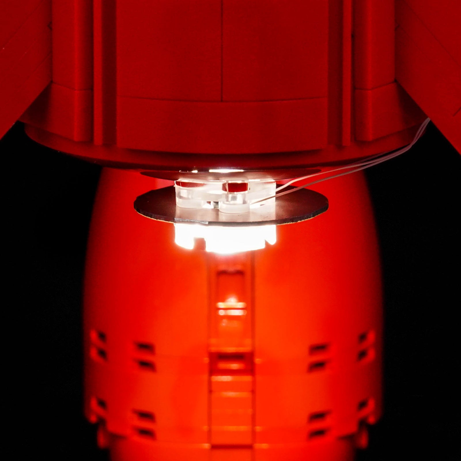 LED-Beleuchtungsset für die LEGO® Ideas Tintin® Mondrakete – 21367 Fernbedienungs-Version