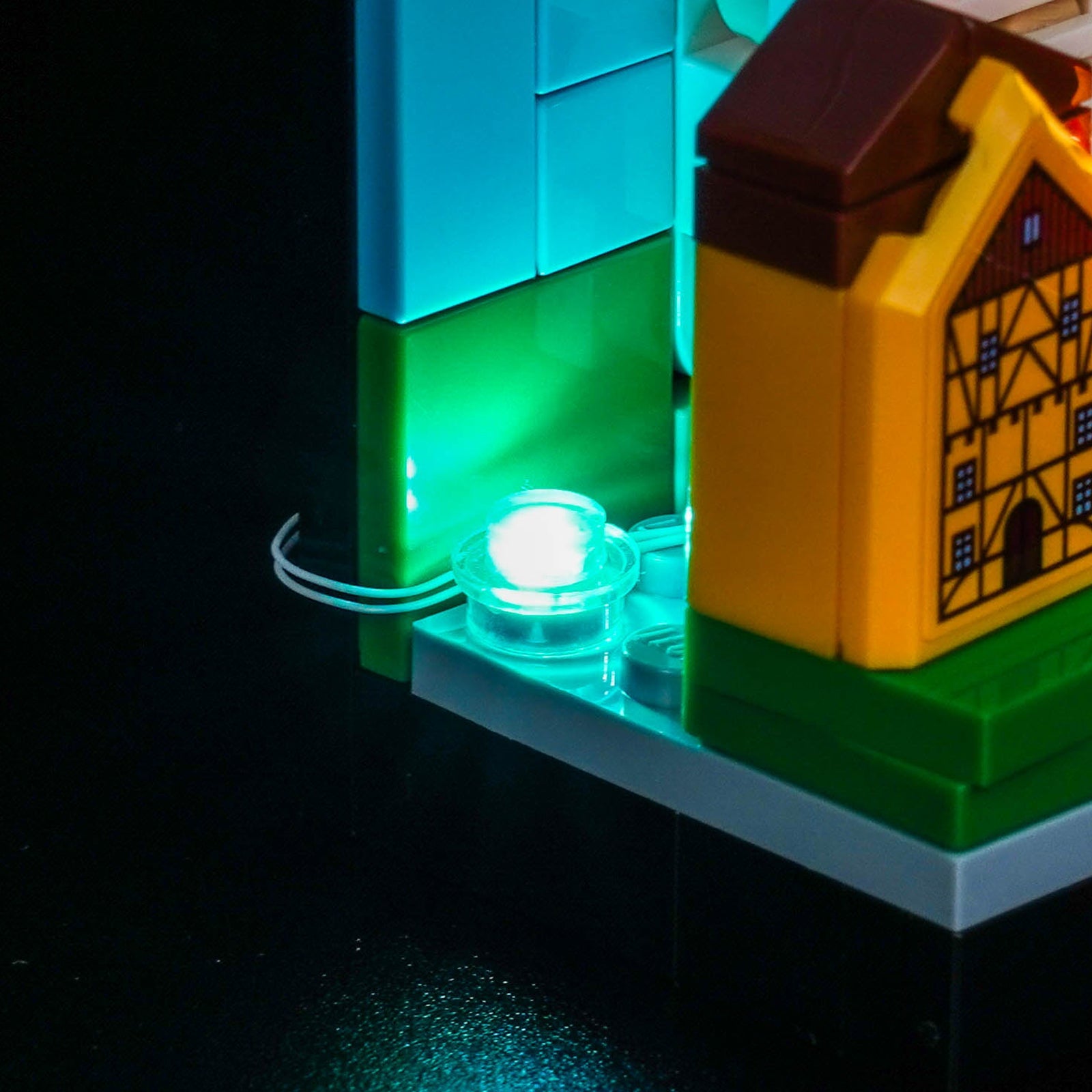 Set di Illuminazione LED per LEGO® Cartolina dalla Germania – 40954 Versione con Telecomando
