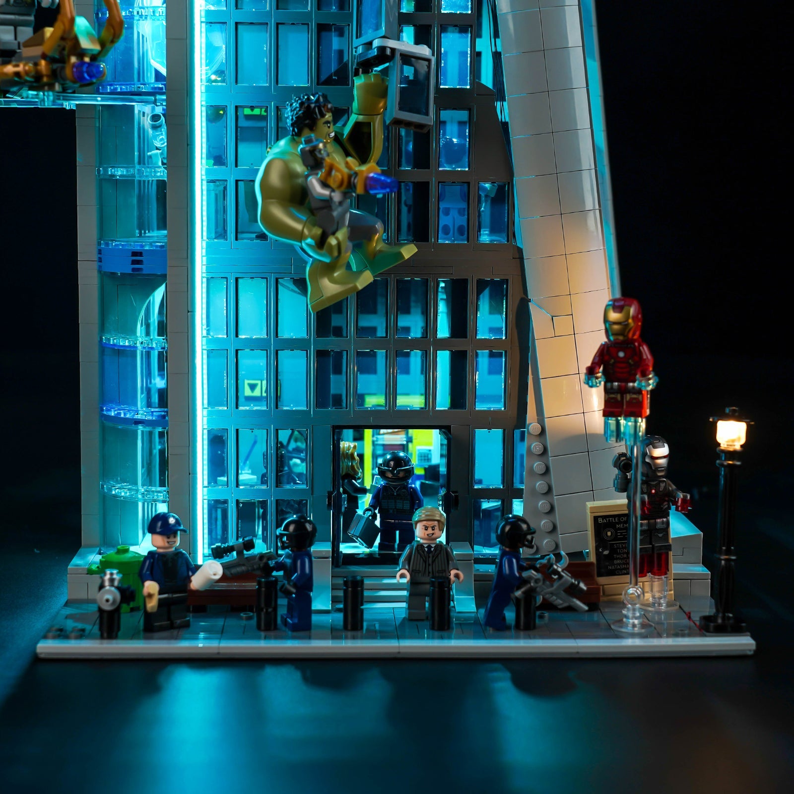 LED-beleuchtungsset für LEGO® Marvel Avengers Tower 76269 GC Version