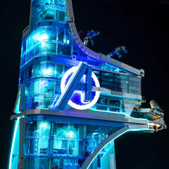 LED-beleuchtungsset für LEGO® Marvel Avengers Tower 76269 GC Version