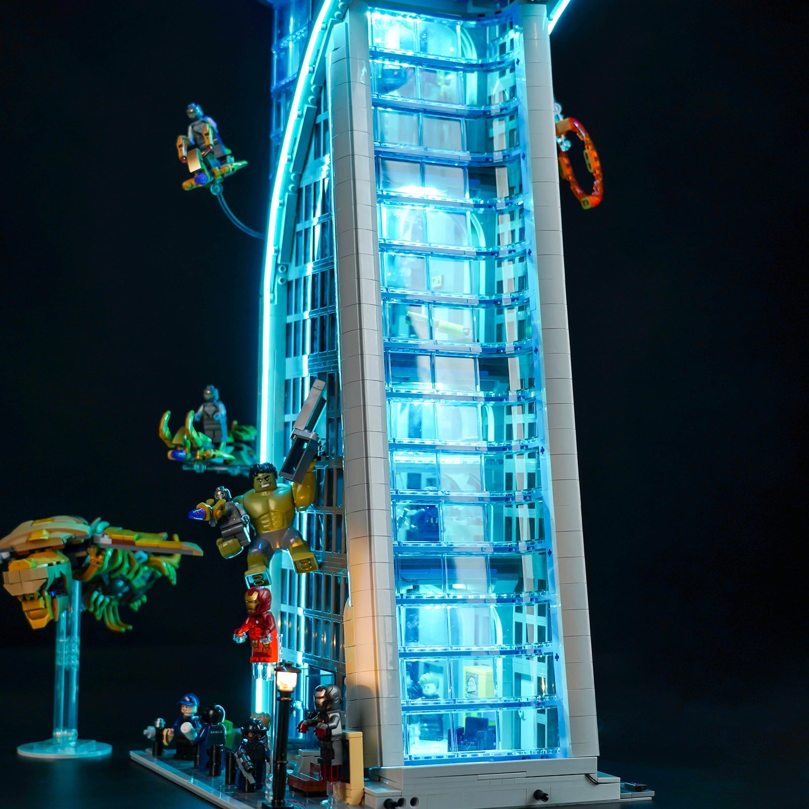 LED-beleuchtungsset für LEGO® Marvel Avengers Tower 76269 GC Version