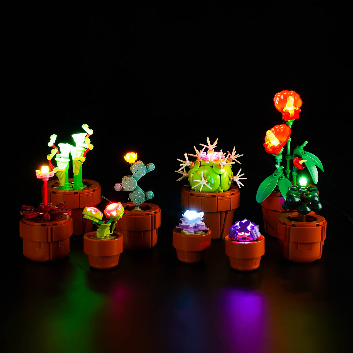 LED-beleuchtungsset für LEGO® Tiny Plants 10329