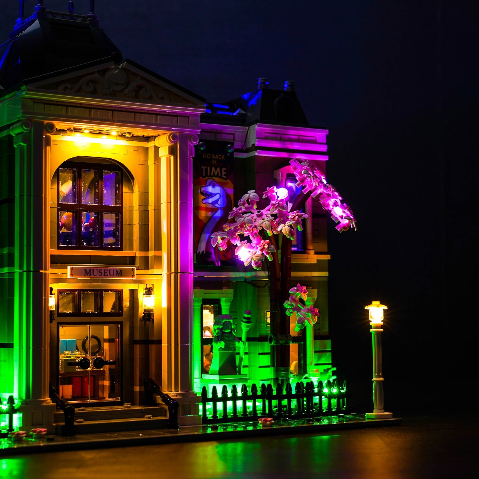 LED-Beleuchtungsset für LEGO® Icons Naturhistorisches Museum 10326 Fernbedienungs-Version