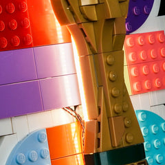 LED-belysningssæt til LEGO® Editions FIFA World Cup 2026™ Officielt Emblem – 43032 (Glans-Edition)