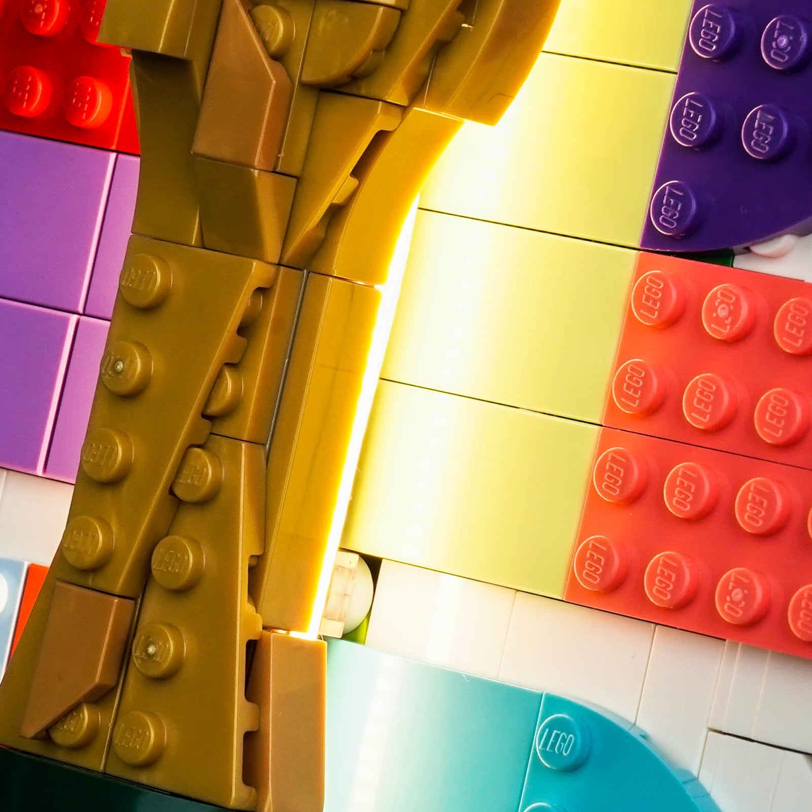 LED-belysningssæt til LEGO® Editions FIFA World Cup 2026™ Officielt Emblem – 43032 (Glans-Edition)