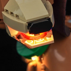 LED-belysningssæt til LEGO® Disney Toy Story Slinky Dog bogstøtter – 43301 (varmlys-version)