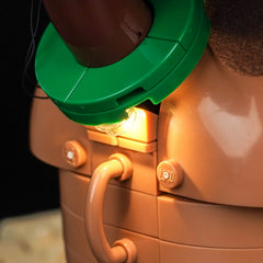 LED-belysningssæt til LEGO® Disney Toy Story Slinky Dog bogstøtter – 43301 (varmlys-version)