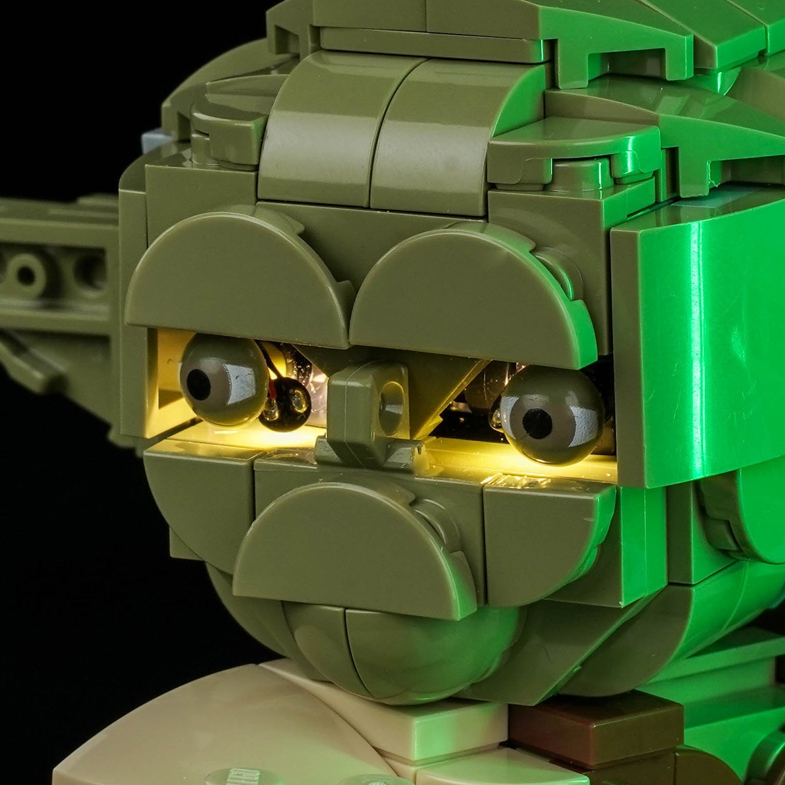 LED-belysningssæt til LEGO® Star Wars™ Yoda™ – 75438 (varmlys-version)