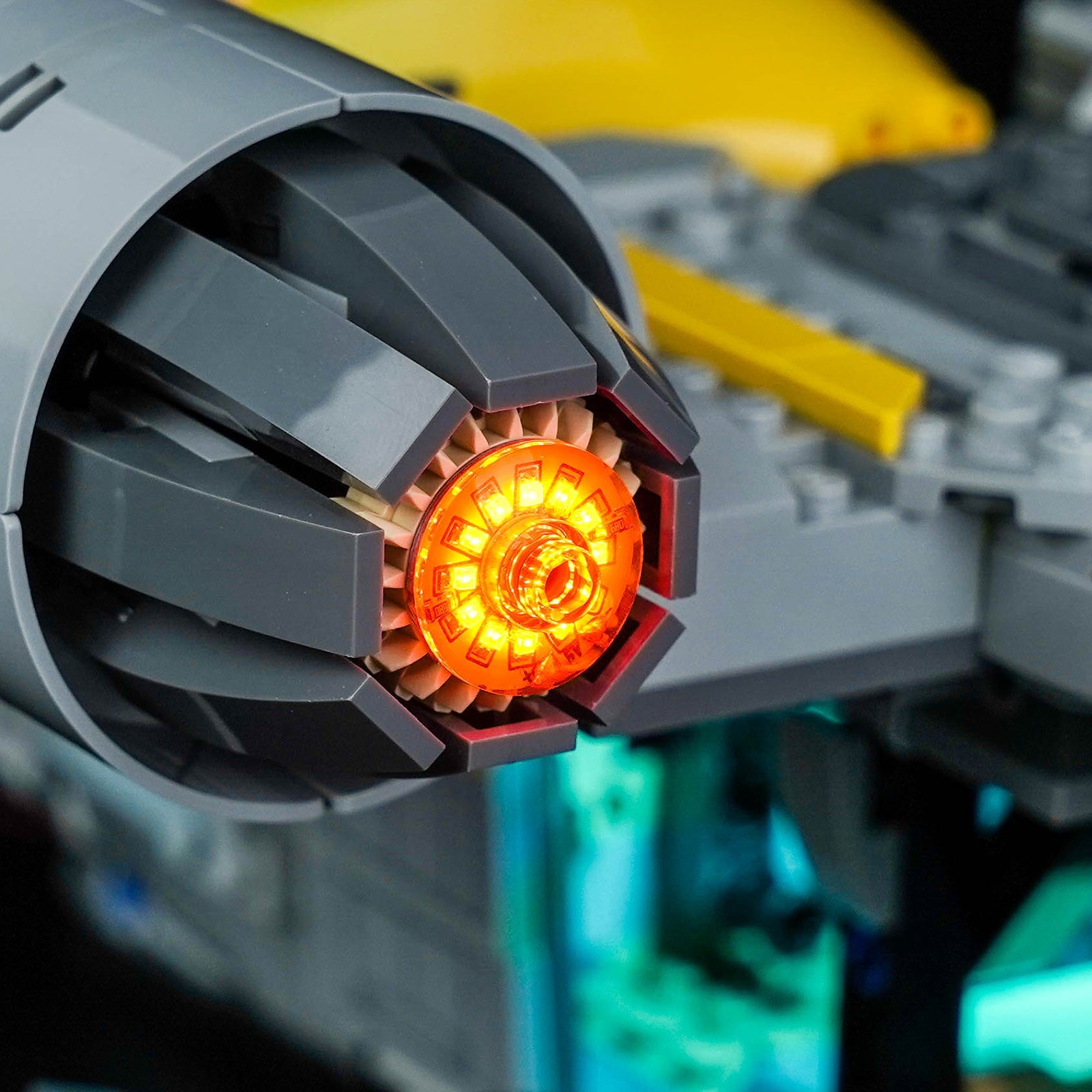 LED-belysningssæt til LEGO® Star Wars™ The Razor Crest™ – 75447 (varmlys-version)
