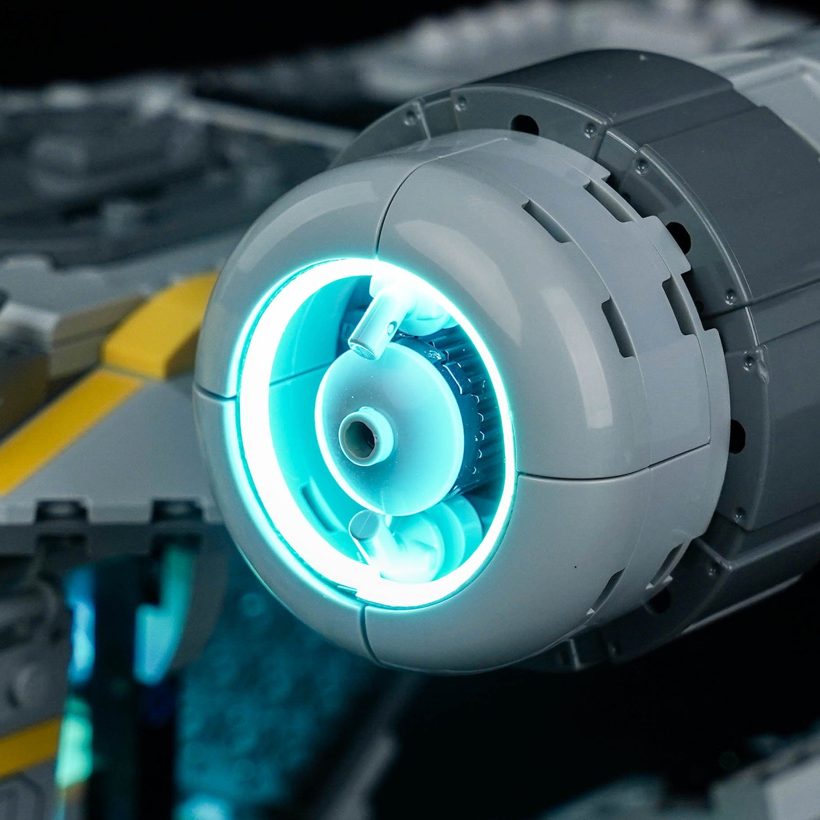 LED-belysningssæt til LEGO® Star Wars™ The Razor Crest™ – 75447 (varmlys-version)
