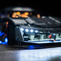 LED-beleuchtungsset für LEGO® Technic Koenigsegg Jesko Absolut Grey Hypercar 42173