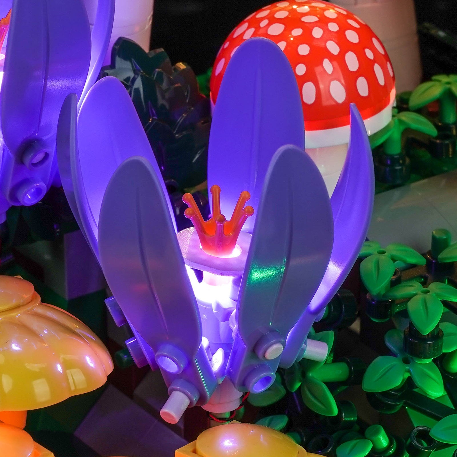 LED-Beleuchtungsset für LEGO® Botanicals Waldpilze 11505 (Elite Edition)