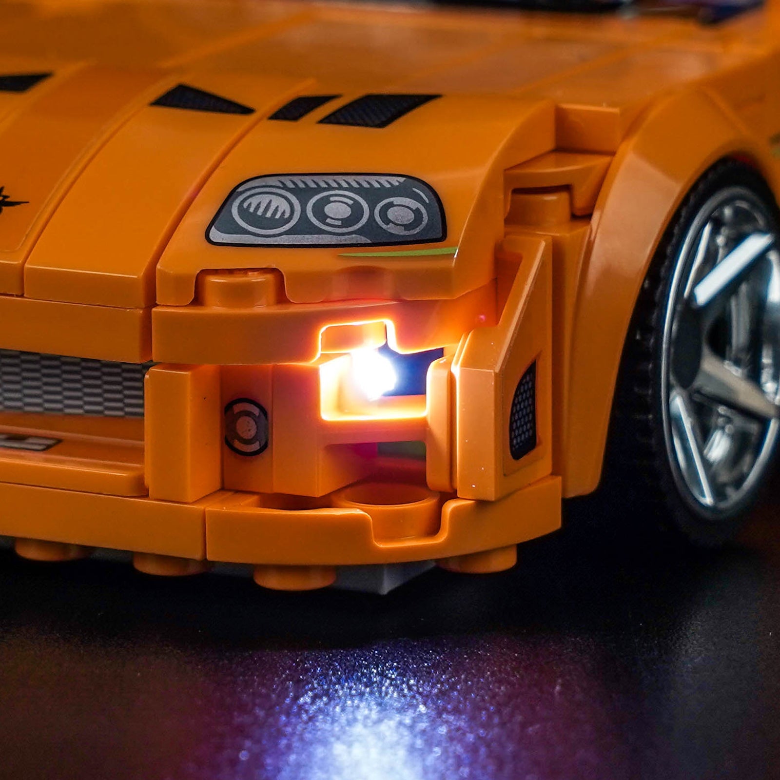 LED-Beleuchtungsset für LEGO® Speed Champions The Fast and The Furious Toyota Supra MK4 77260 (Elite Edition)