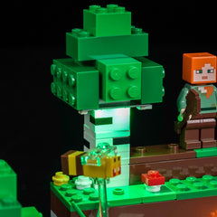 LED-Beleuchtungsset für LEGO® Minecraft Das erste Nacht-Abenteuer 21593 (Elite Edition)