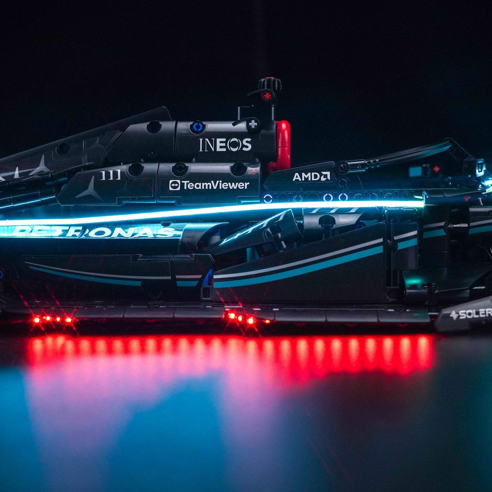 LED-beleuchtungsset für LEGO® Technic Mercedes-AMG F1 W14 E Performance 42171 GC Version