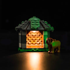LED-beleuchtungsset für LEGO® Hagrid's Hut: An Unexpected Visit 76428