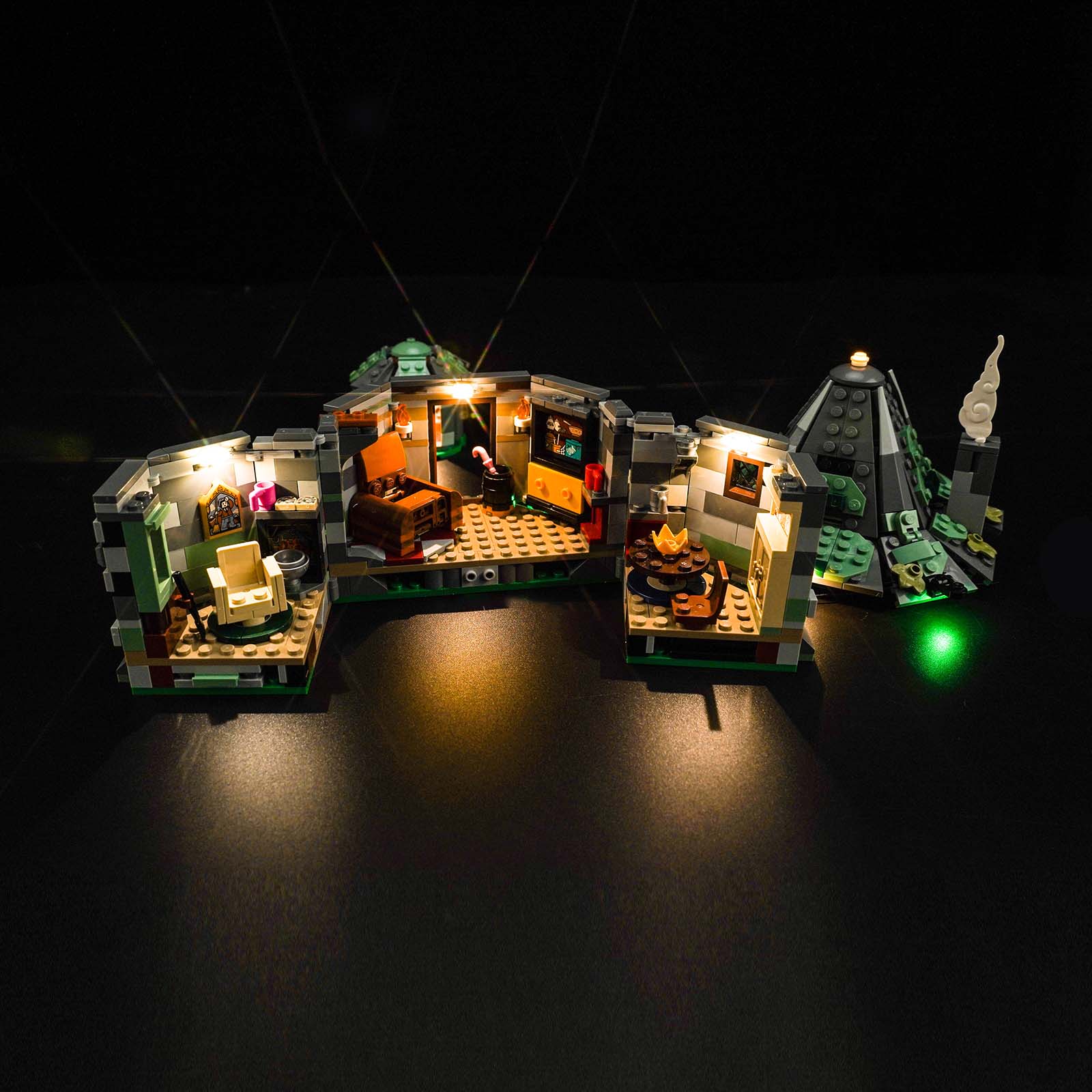 LED-beleuchtungsset für LEGO® Hagrid's Hut: An Unexpected Visit 76428