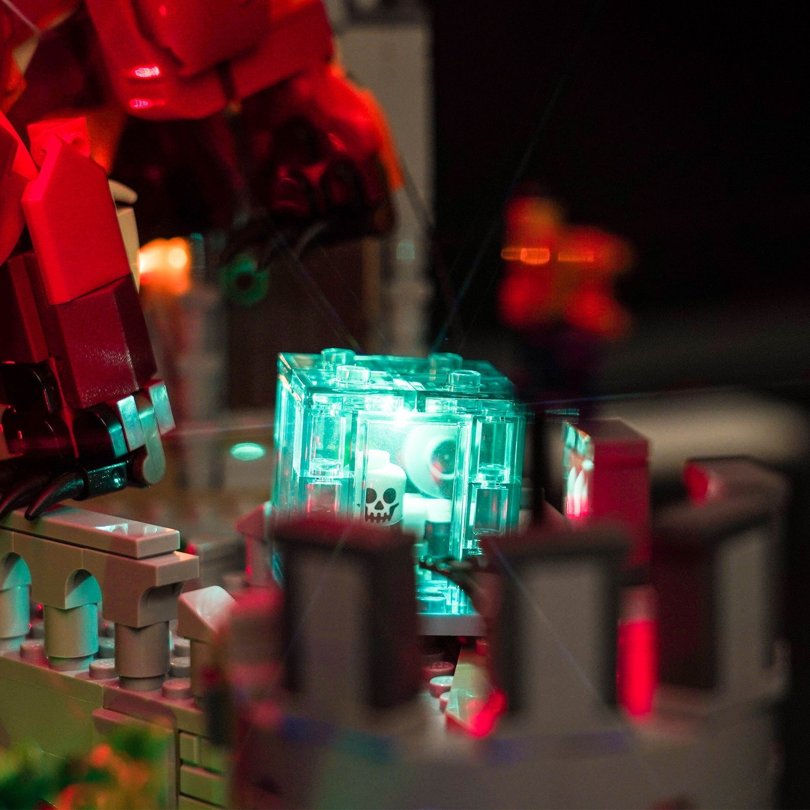 LED-beleuchtungsset für LEGO® Dungeons & Dragons: Red Dragon's Tale 21348
