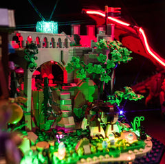 LED-beleuchtungsset für LEGO® Dungeons & Dragons: Red Dragon's Tale 21348
