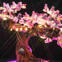 LED-beleuchtungsset für LEGO® Bonsai Tree 10281 Pinke Version