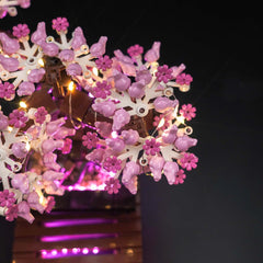 LED-beleuchtungsset für LEGO® Bonsai Tree 10281 Pinke Version