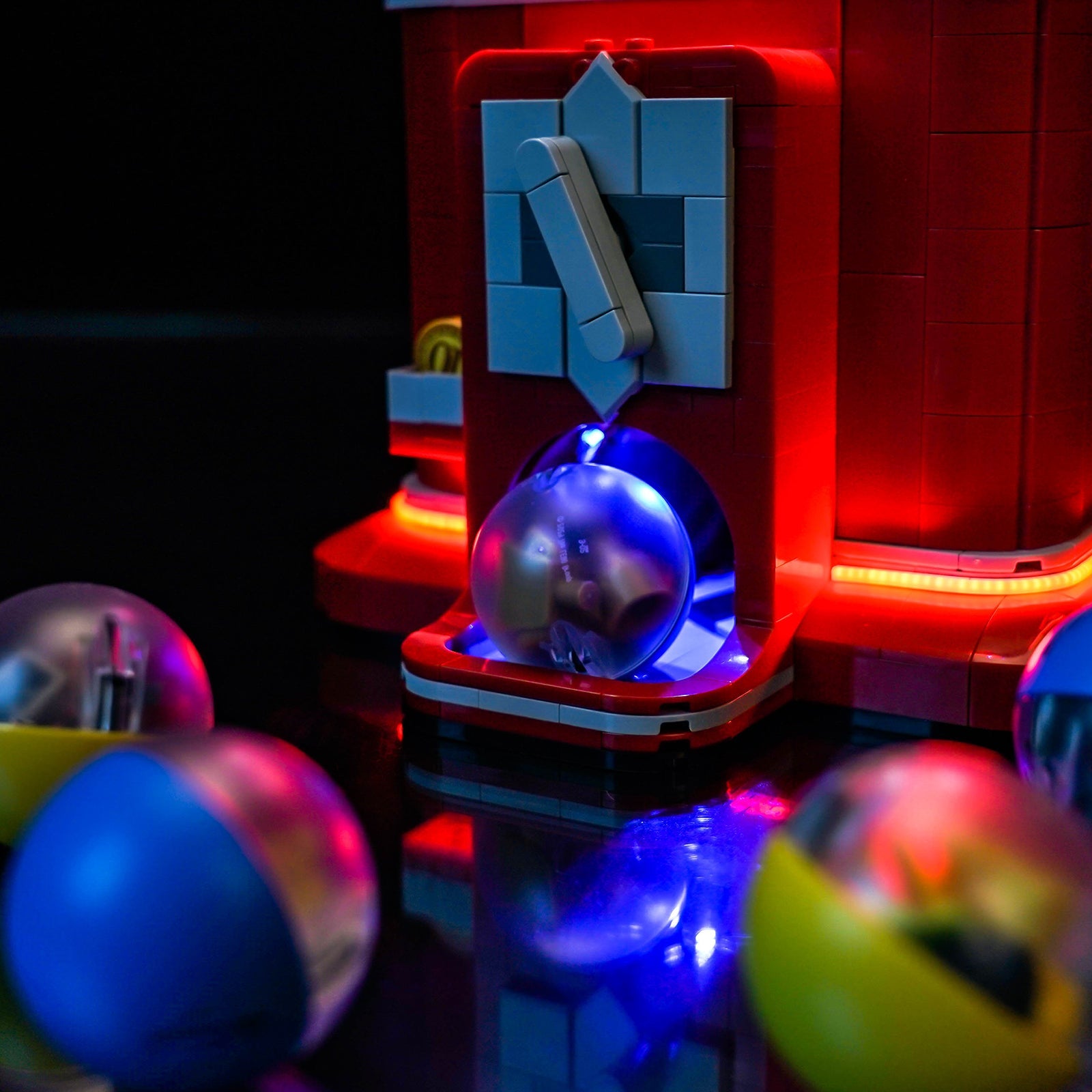 LED-beleuchtungsset für LEGO® Ideas Minifigure Vending Machine 21358 Warmlicht-Version