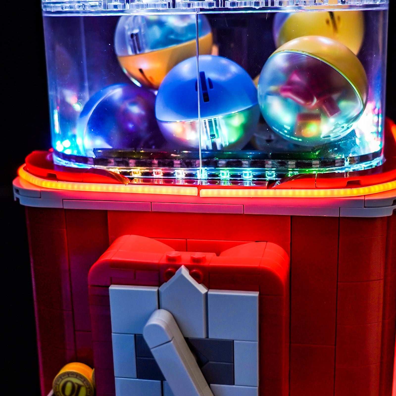 LED-beleuchtungsset für LEGO® Ideas Minifigure Vending Machine 21358 Warmlicht-Version