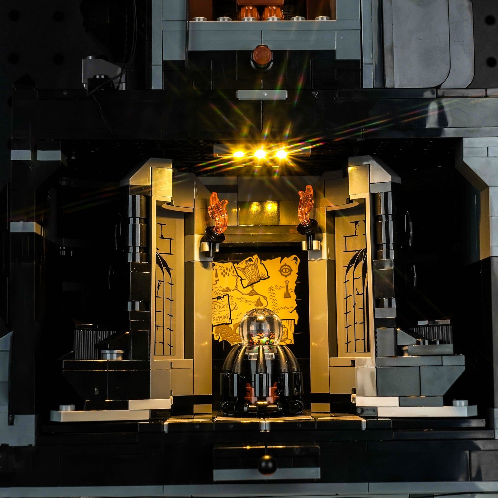 LED-Beleuchtungsset für LEGO® Icons Der Herr der Ringe: Barad-dûr (10333)